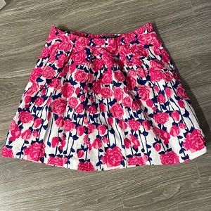 RARE VINEYARD VINES KENTUCKY DERBY ROSE SKIRT SIZE 10